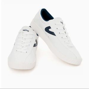 Womens Navy Tretorn Sneakers 6.5